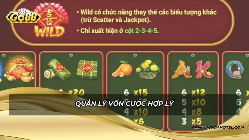 Quản lý vốn cược hợp lý