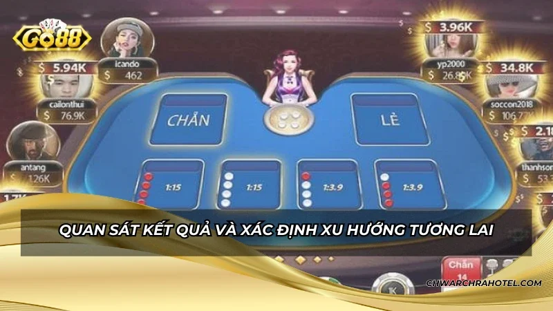 Quan sát kết quả và xác định xu hướng tương lai