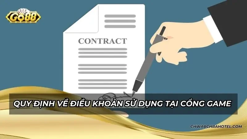 Quy định về điều khoản sử dụng tại cổng game cá cược