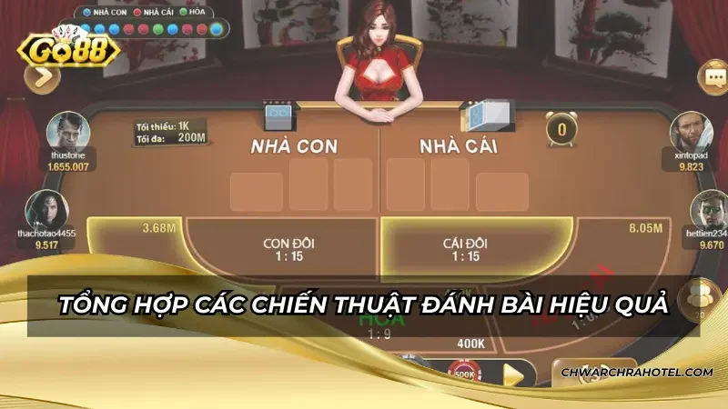 Tổng hợp các chiến thuật đánh bài hiệu quả